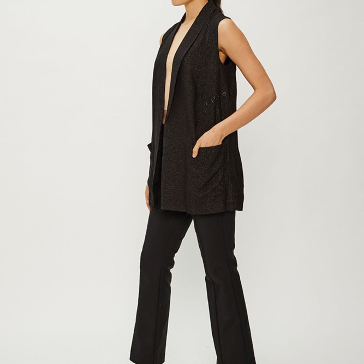 IO - Blazer Liso Negro iO