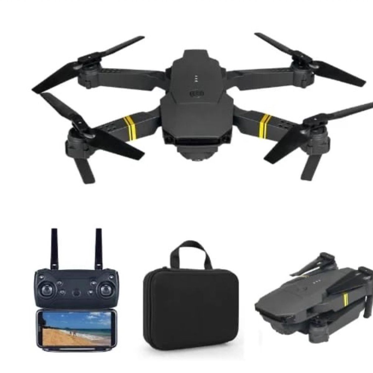 GENERICO - Drone 4k Dron Profesional Camara Wifi Pro