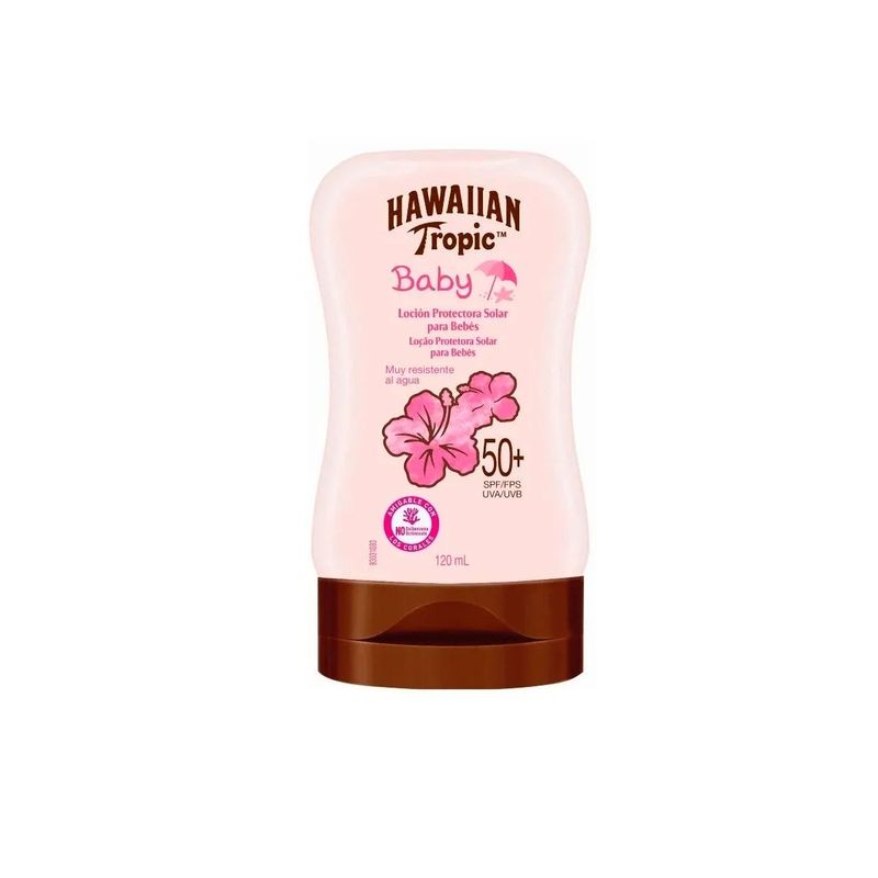HAWAIIAN TROPIC - Locion Protector Solar Bebe Fps50 Hawaiian Tropic Baby 120ml HAWAIIAN TROPIC