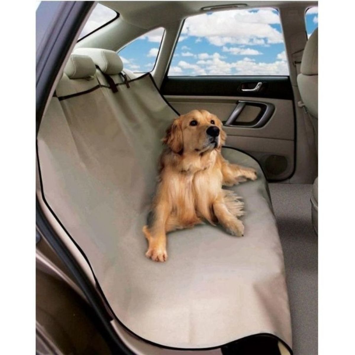 GENERICO - Cobertor Asiento De Auto Para Mascotas- Forro Protector