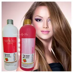 PROLISS - KIT 2 PASOS ALISADO PROFESIONAL FRUTILLA