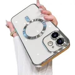 GENERICO - Carcasa Magsafe para iPhone 11 Plateado