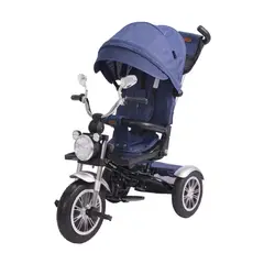VOYAGE - Triciclo Multifuncional Chopper Blue
