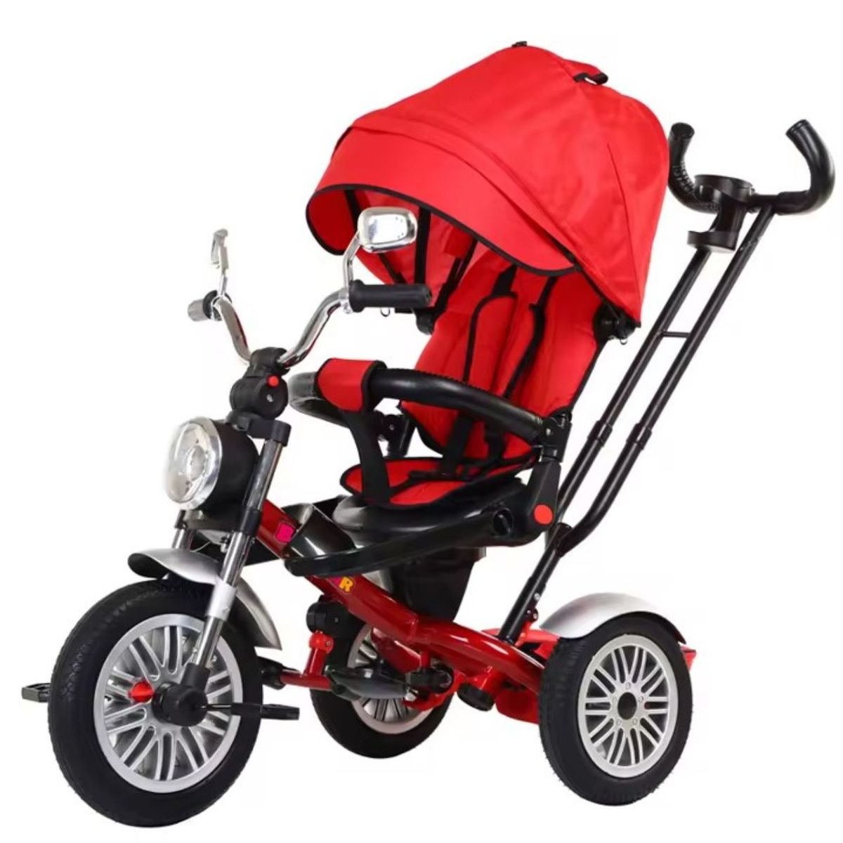 VOYAGE - Triciclo Multifuncional Chopper Red