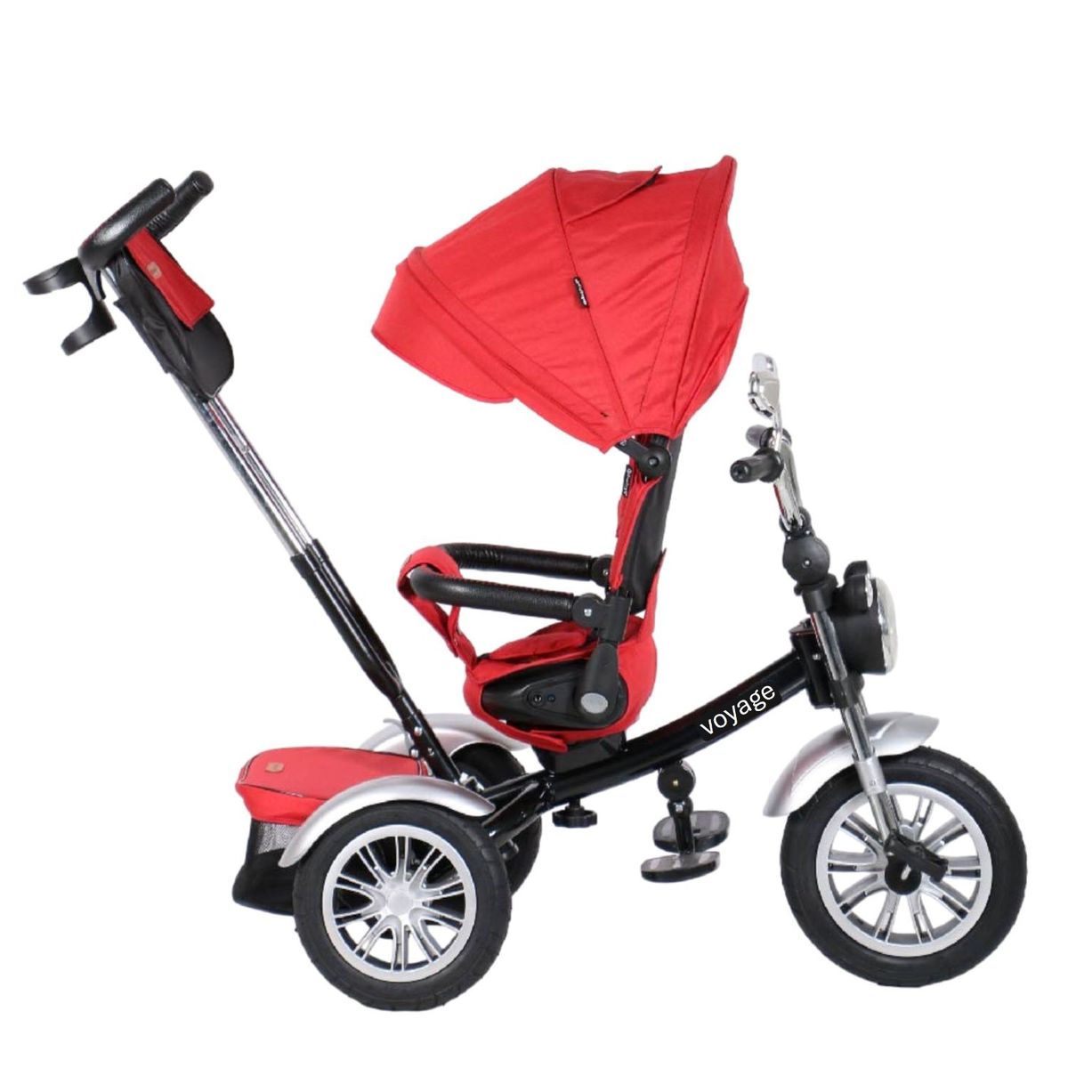 VOYAGE - Triciclo Multifuncional Chopper Red
