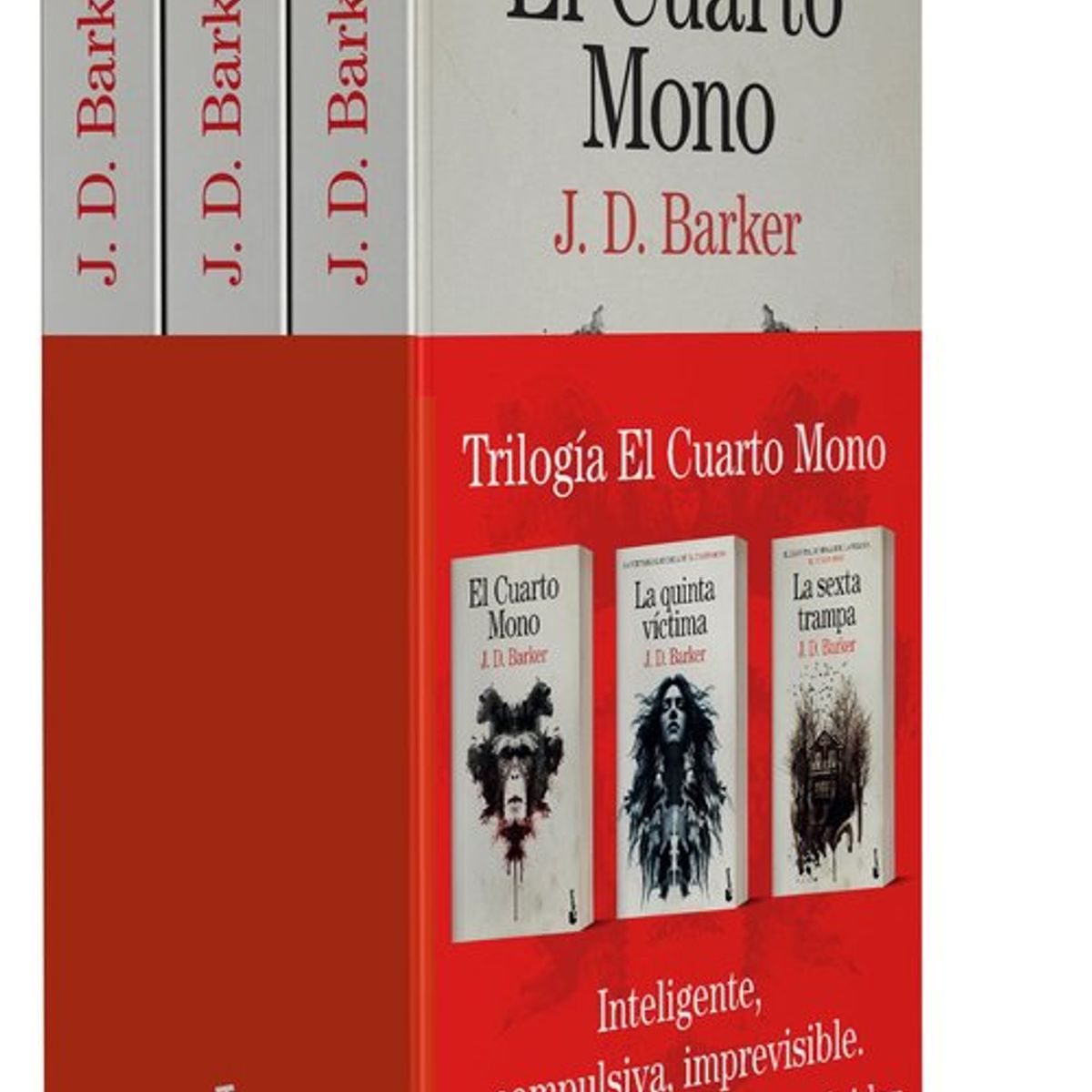 BOOKET - Libro Pack Trilogía El Cuarto Mono - J.d. Barker