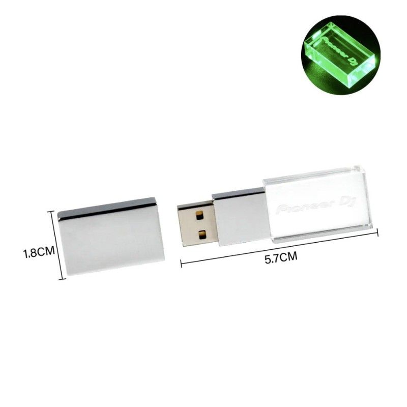 GENERICO - Pendrive USB 128GB Color Verde Beat Tools