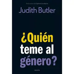 PAIDOS - Libro ¿quién Teme Al Género - Judith Butler