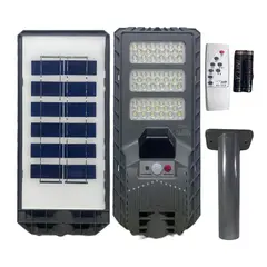 GENERICO - Foco Solar Exterior 300w Sensor De Movimiento Ip65 + Control