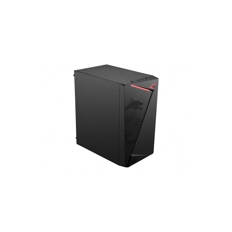 MSI - Gabinete Gamer MSI MAG SHIELD M301 Micro-ATX 120mm - Negro