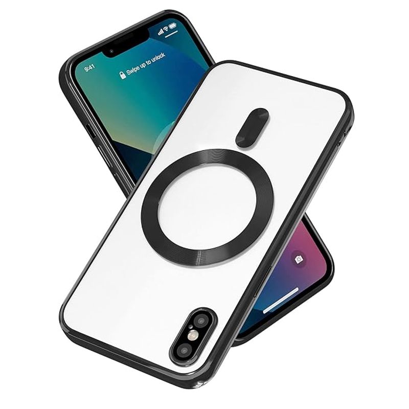 GENERICO - Carcasa Magsafe para iPhone XR Negro