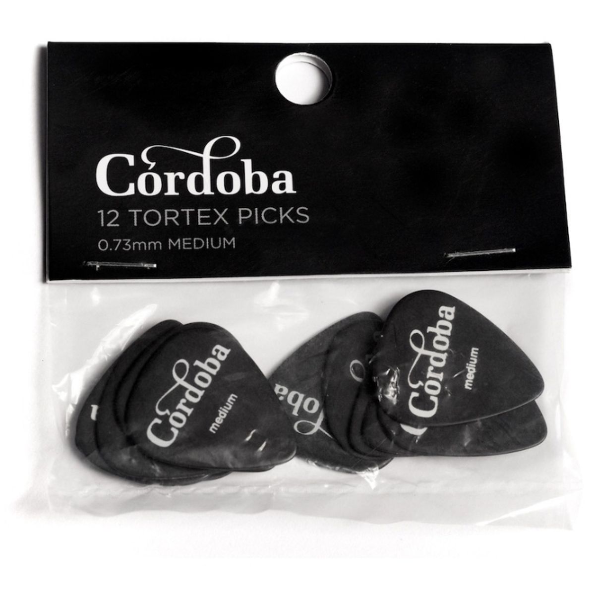 CORDOBA GUITARS - Pack 12 Uñetas para Guitarra Cordoba 12 Picks Medium