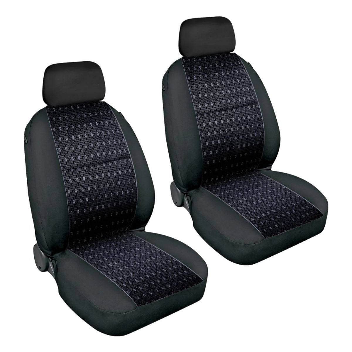 GENERICO - X2 Funda Cubre Asiento Delantero 3pcs 2 Asientos Kmt