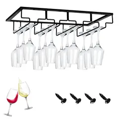 GENERICO - Estante Porta Copas De Vino Gabinete Repisa Bar 12 Copas