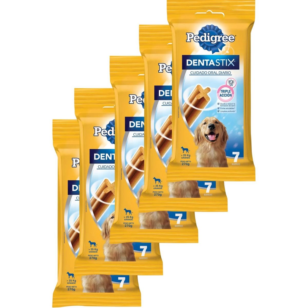 PEDIGREE - 5 DENTASTIX SNACK PERROS