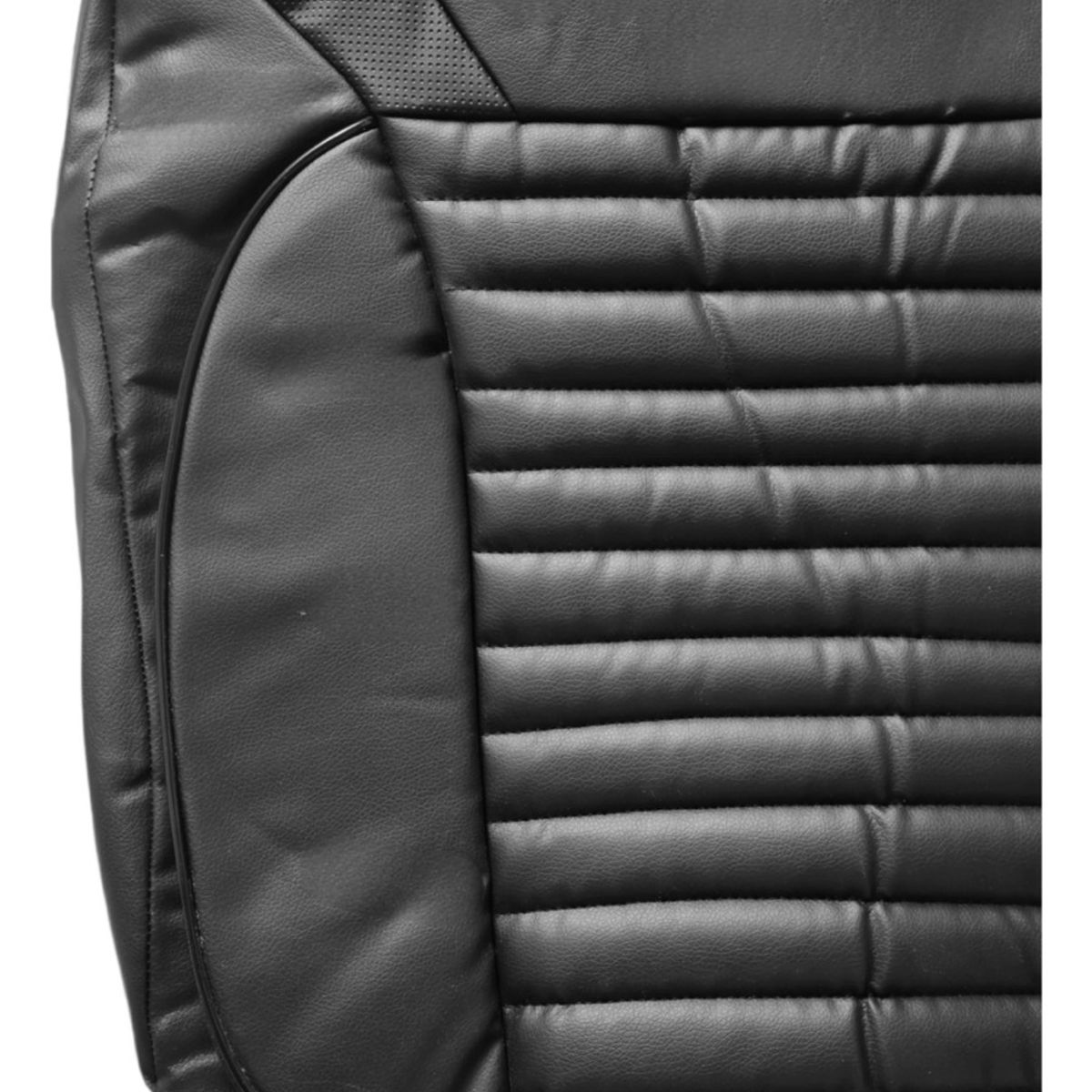 GENERICO - Set Cubre Asiento 11pcs 100% EcoCuero Acolchado Premium 005N