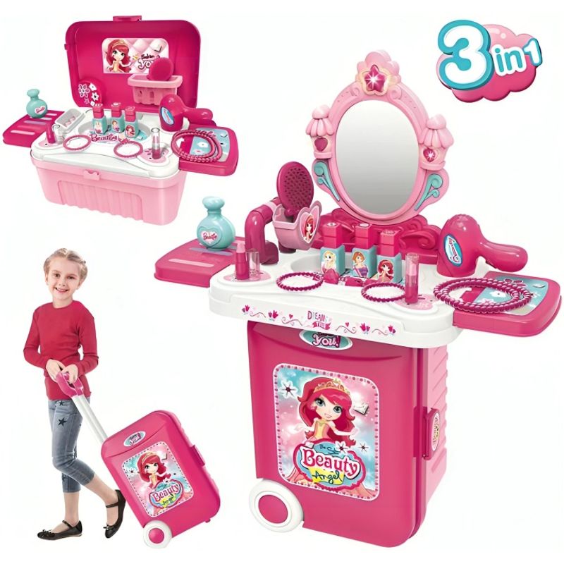 OEM - SET MALETA 3 EN 1 BELLEZA