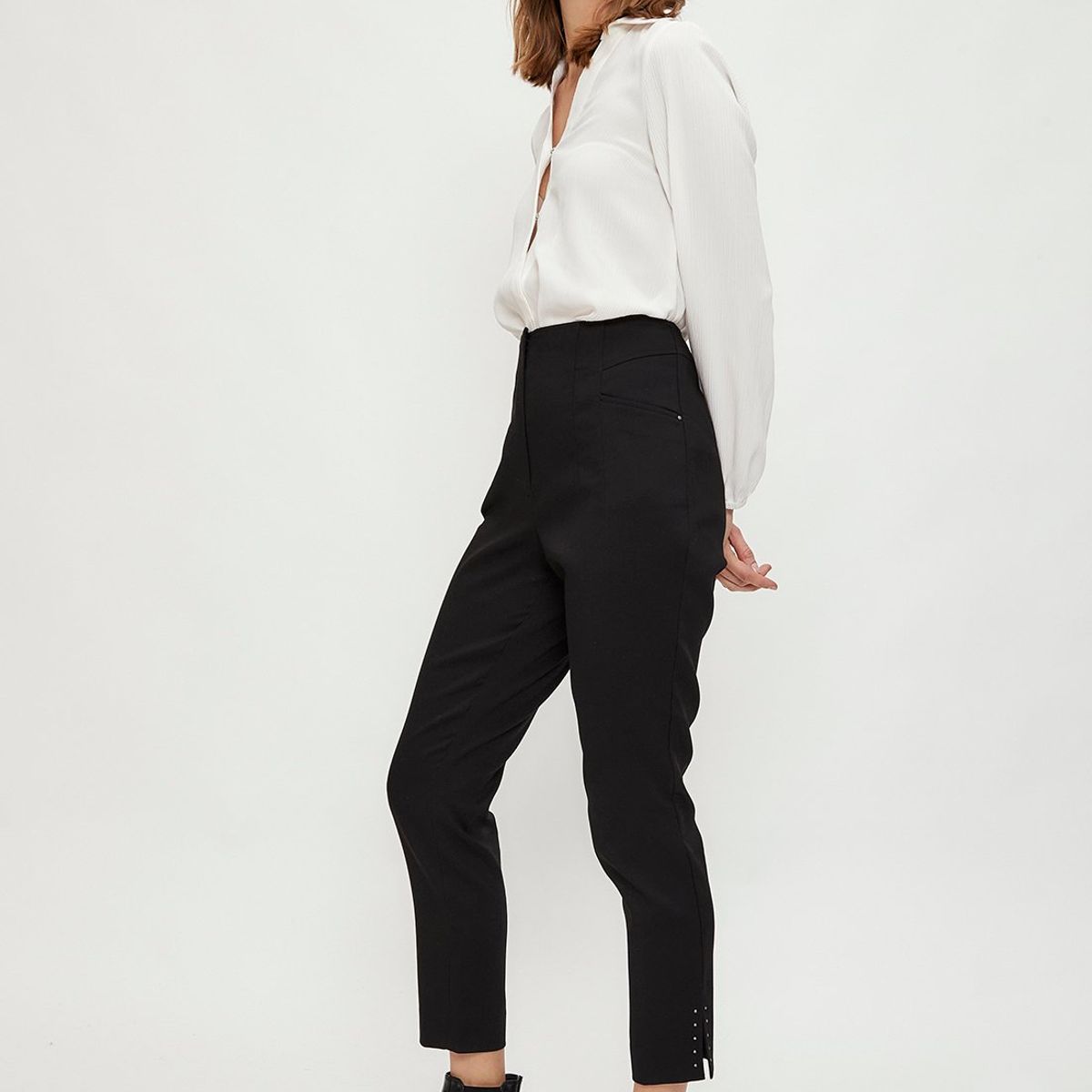 IO - Pantalon Negro Mujer Io