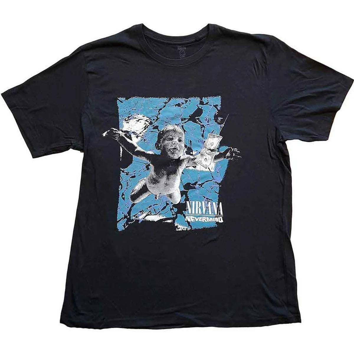 ROCK OFF OFFICIALLY LICENSED PRODUCTS - Polera original unisex de Nirvana diseño portada Nevermind
