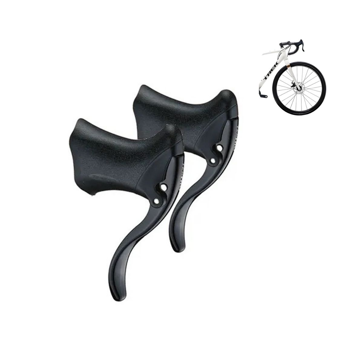 ECLIPSE - Manillas De Freno Eclipse Aluminio Ruta Gravel Comp Shimano