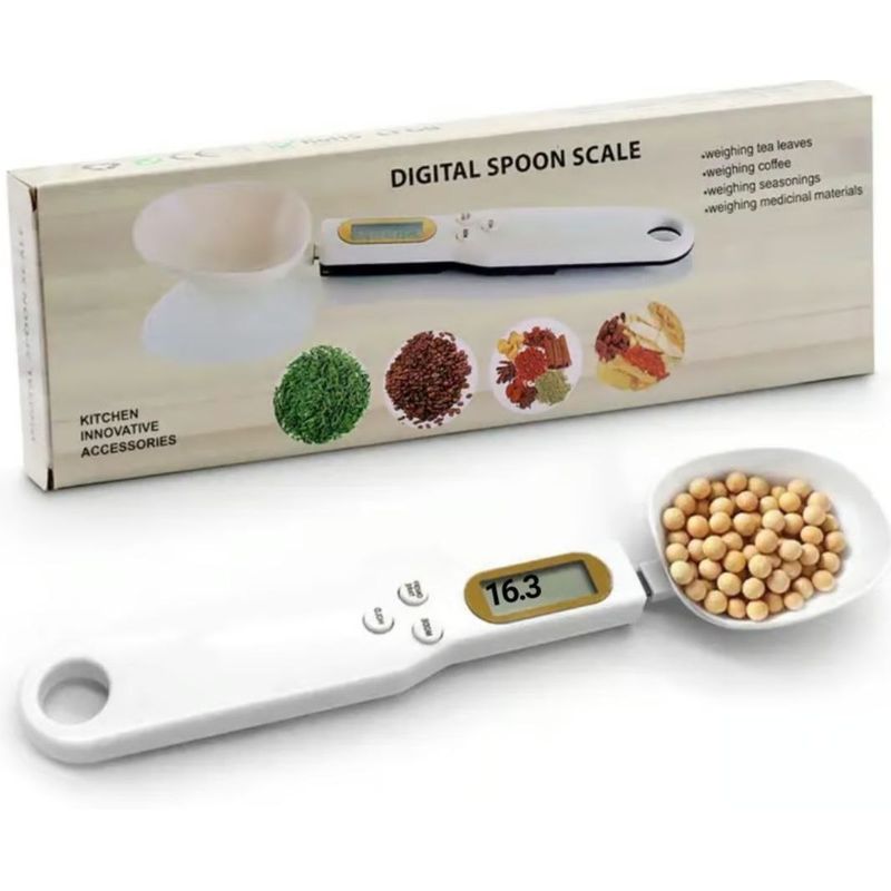GENERICO - Balanza Cocina Gramera Color Blanco 500G GRAMOS