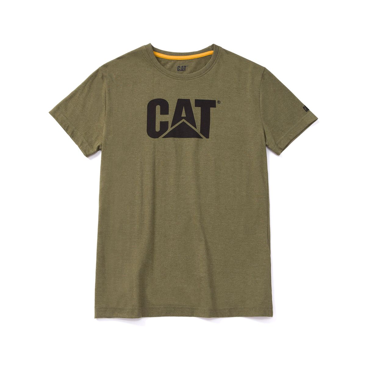 CAT - Polera Manga Corta Mujer Women'S Tm Logo Tee Verde CAT