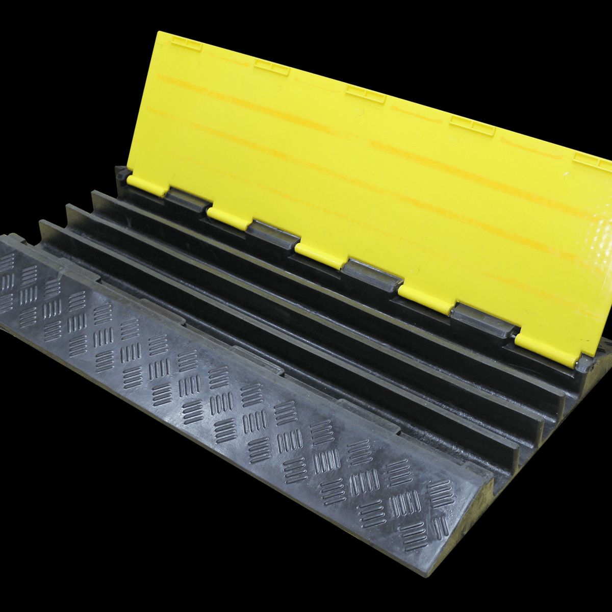 QRUBBER - Protector De Cables De 4 Canales QRubber