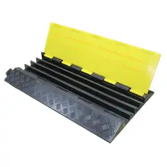 QRUBBER - Protector De Cables De 4 Canales