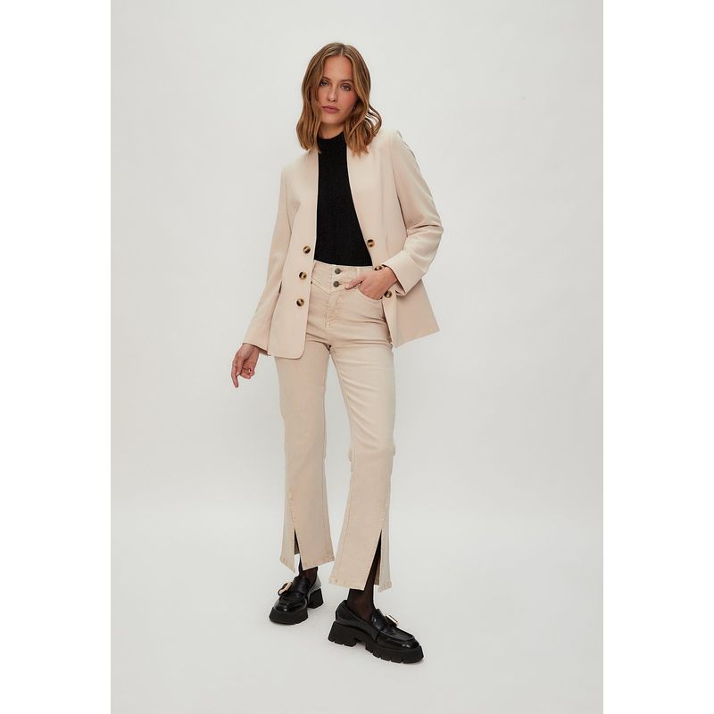 IO - Blazer Beige Mujer Io
