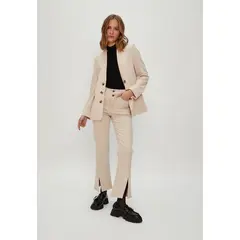 IO - Blazer Liso Beige