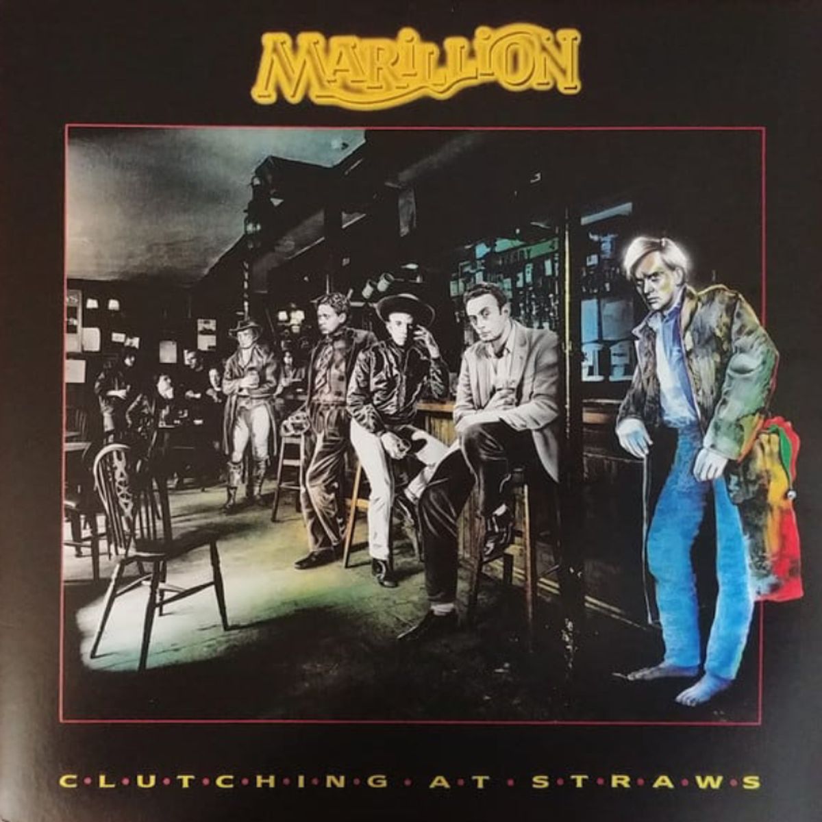 GRUPO LASER DISC - VINILO MARILLION CLUTCHING AT STRAWS 2LP