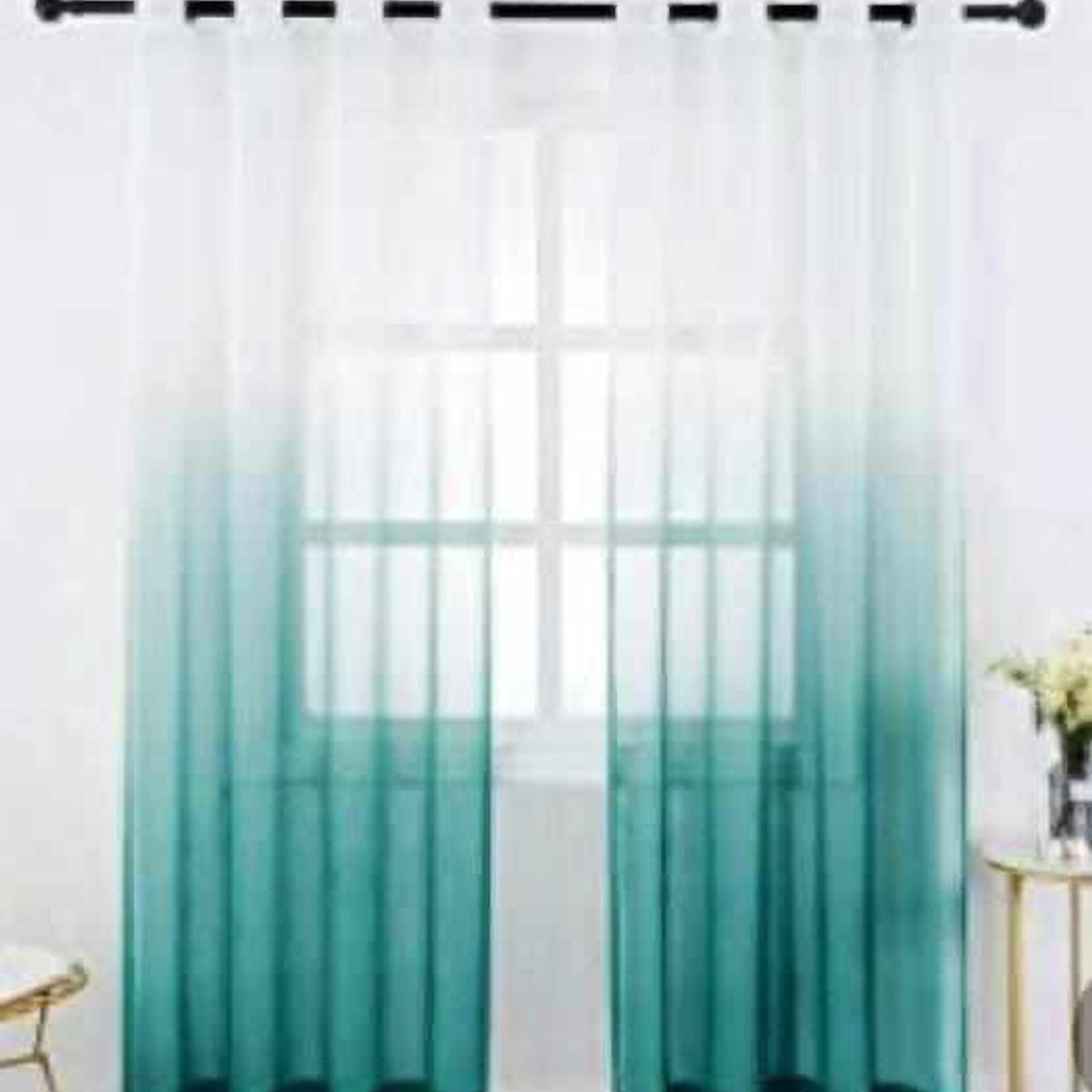 ANGELES DEL HOGAR - Visillos Estilo Degrade Tipo Velo