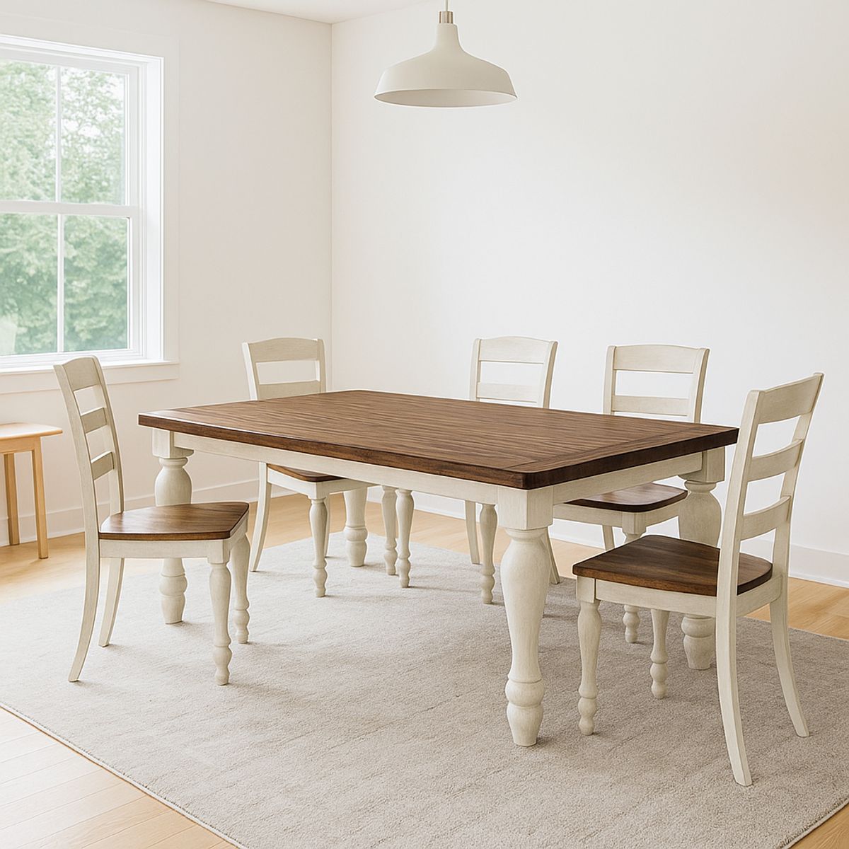 MSA MUEBLES SANTA ANA - Juego de Comedor 6 Puestos Marsella