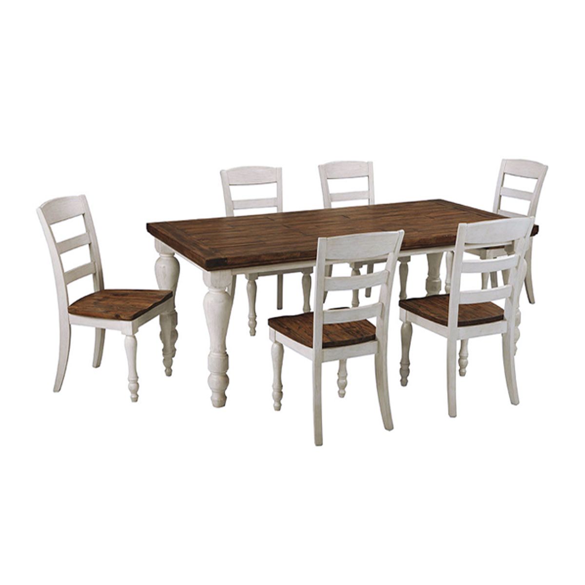 MSA MUEBLES SANTA ANA - Juego de Comedor 6 Puestos Marsella
