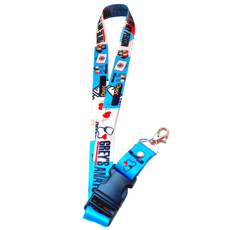 GENERICO - Lanyard Llavero Greys Anatomy