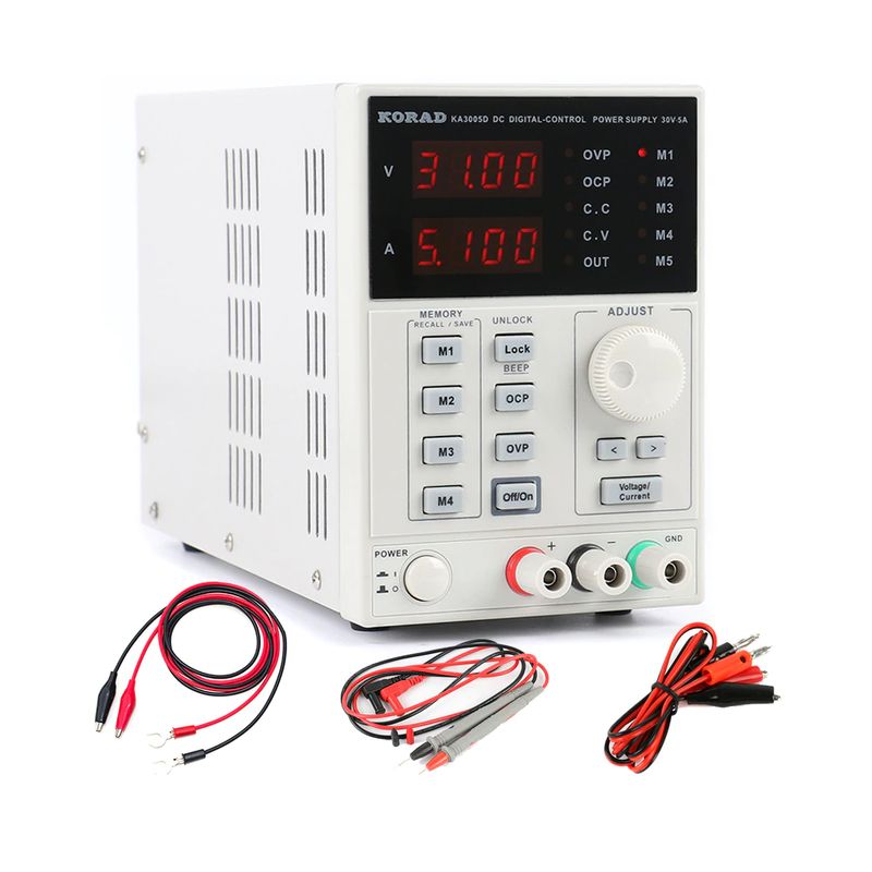 GENERICO - Fuente de poder regulable Korad KA3005D 30V 5A