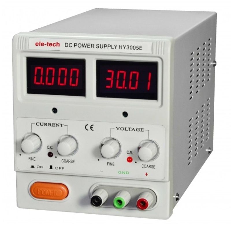 GENERICO - Fuente de Poder Digital Regulable de 0 a 30V/5Amp