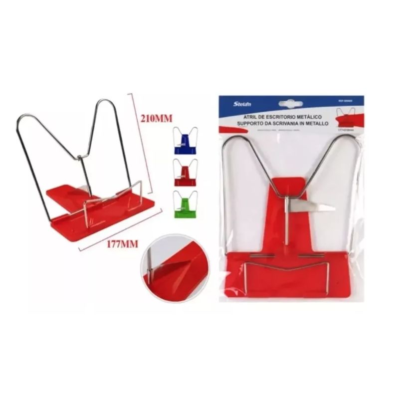 GENERICO - Atril Soporte Metálico De Escritorio Libros