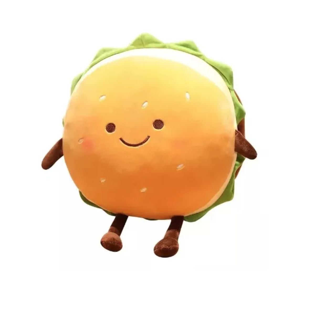 GENERICO - Peluche Hamburguesa Kawaii 40 Cms- Grande