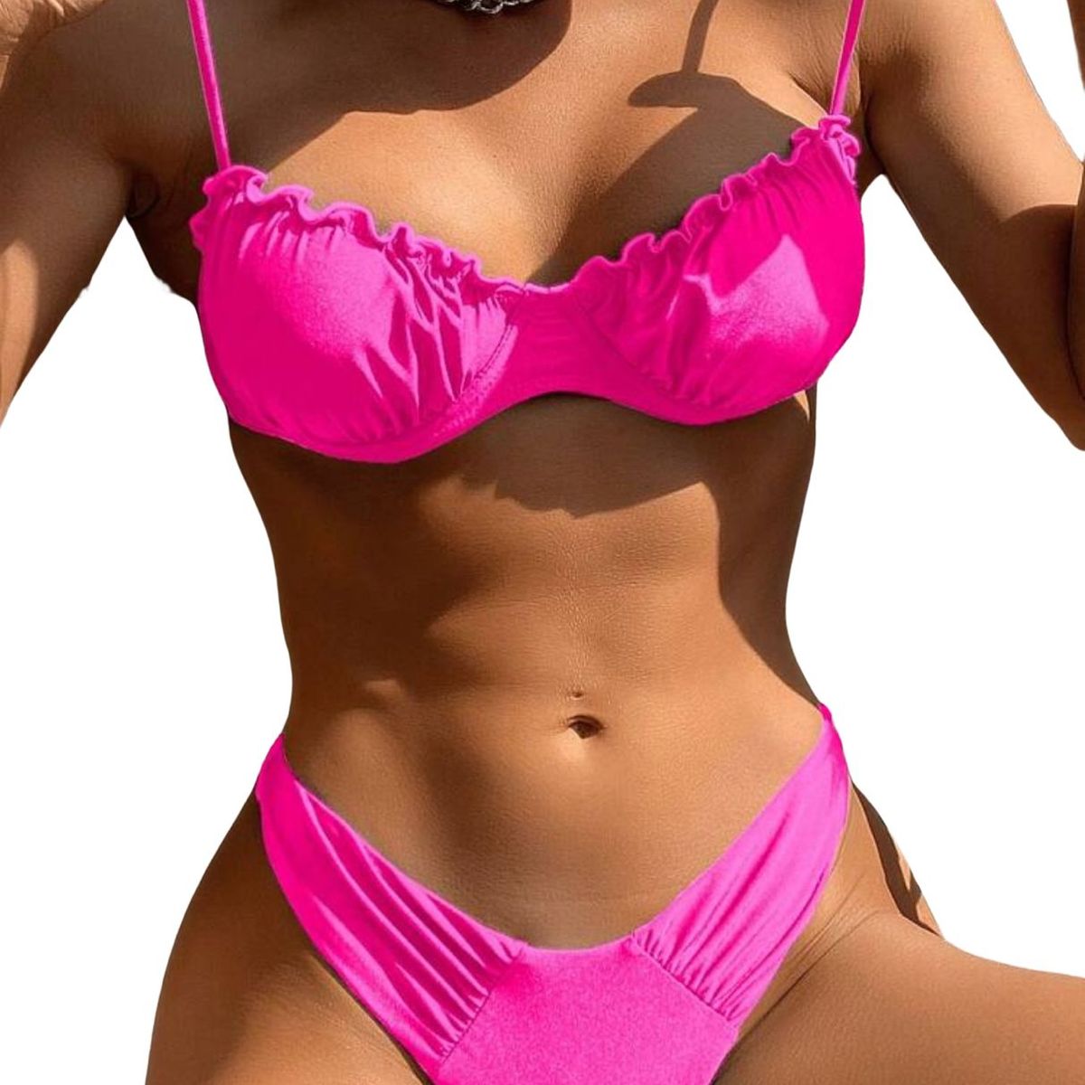 MAHALA - Traje de Baño Mahala Push Up Sexy Color Llamativo