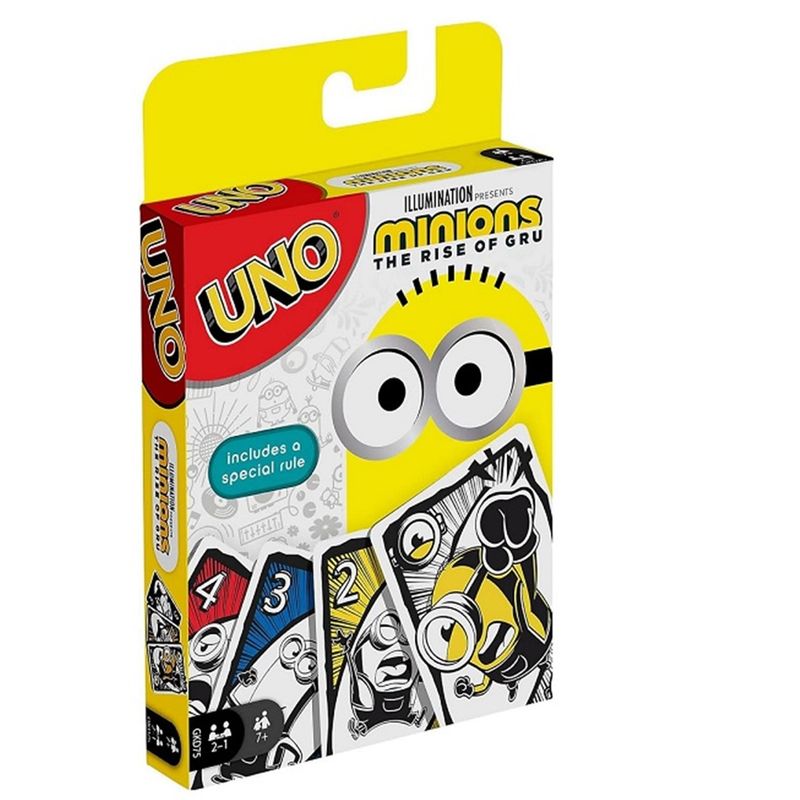 GENERICO - JUEGO DE 112 CARTAS UNO MINIONS THE RISE OF GRU