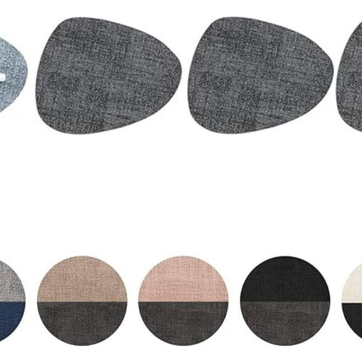 AZ AURAZEUS - Set 4 Posavasos Ecocuero Antimanchas Impermeables 2 en 1 AZ