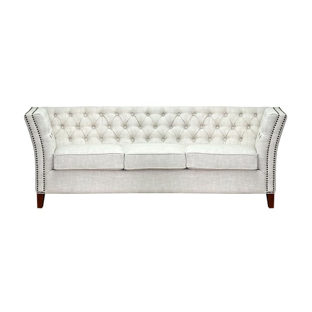 GENERICO - Sofá 3 Cuerpos Capitoné Valka