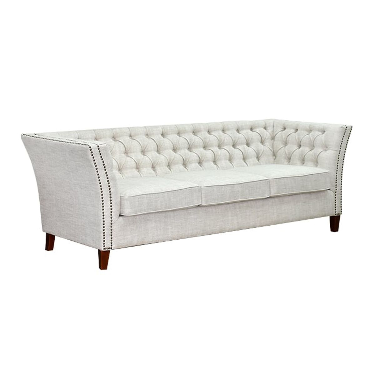 GENERICO - Sofá 3 Cuerpos Capitoné Valka