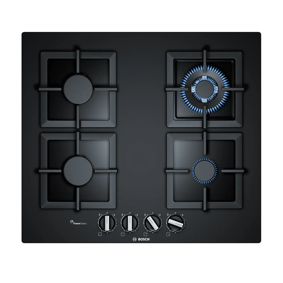 BOSCH - Encimera a Gas Vidrio Templado Bosch 60 cm