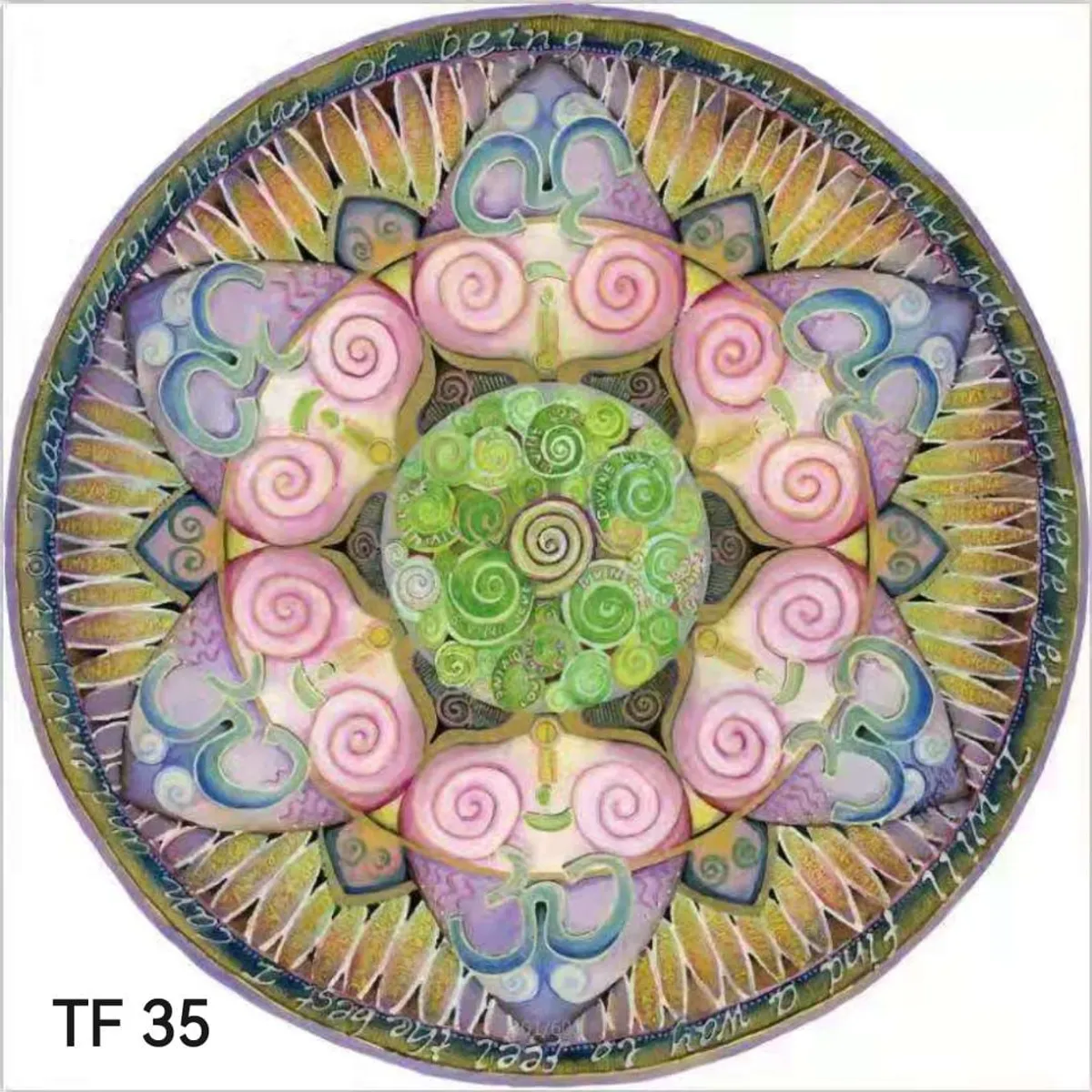 ANGELES DEL HOGAR - Toalla para playa redonda con diseños