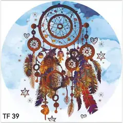 ANGELES DEL HOGAR - Toalla para playa redonda con diseños