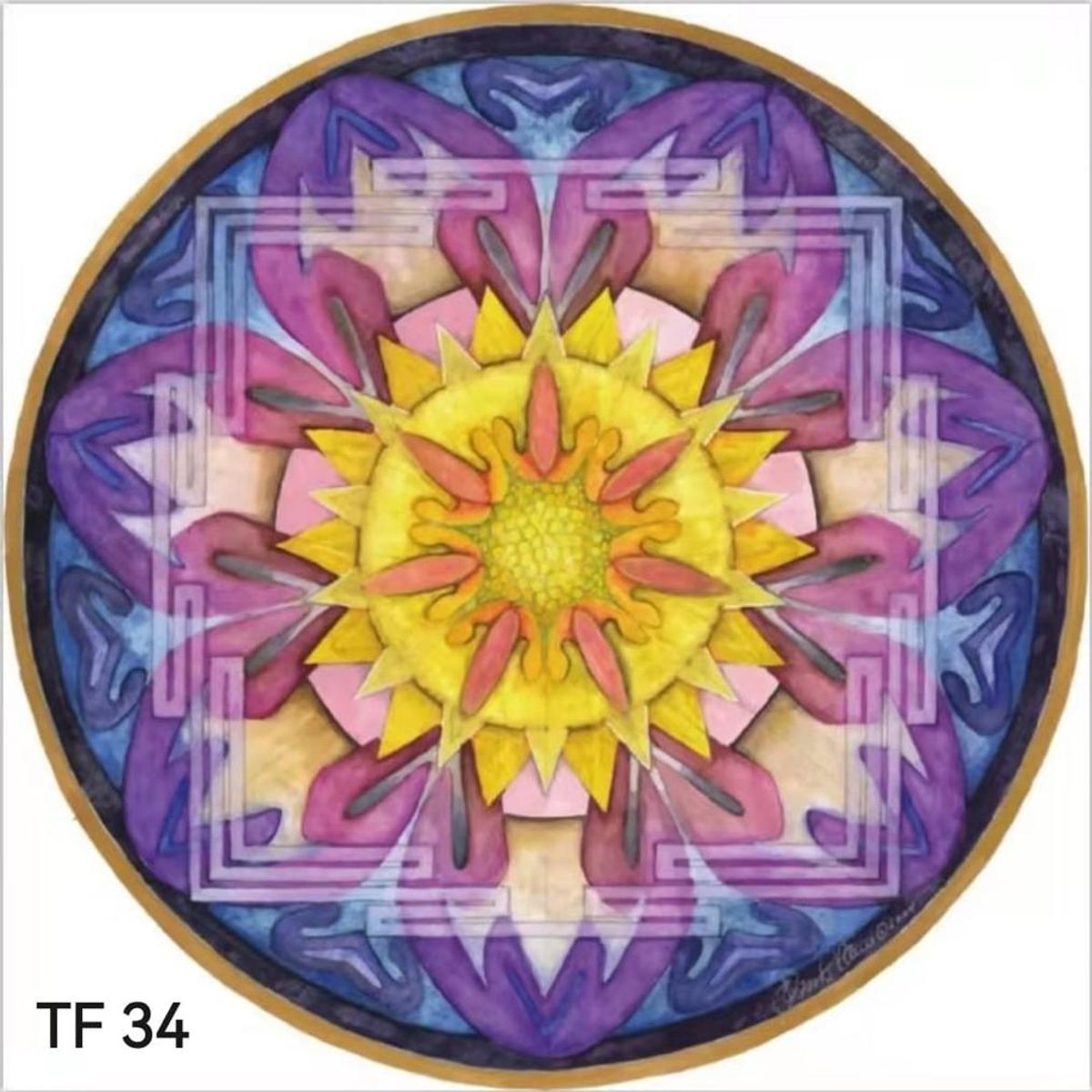 ANGELES DEL HOGAR - Toalla para playa redonda con diseños