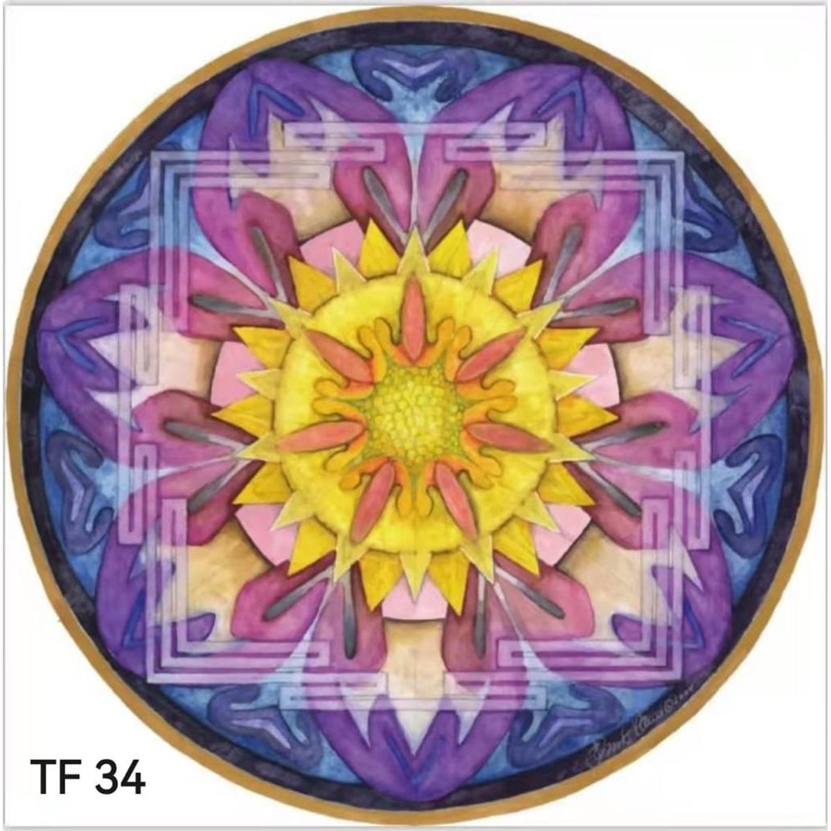 ANGELES DEL HOGAR - Toalla para playa redonda con diseños