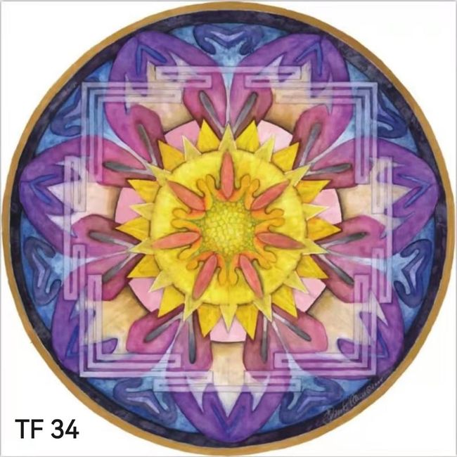 ANGELES DEL HOGAR - Toalla para playa redonda con diseños